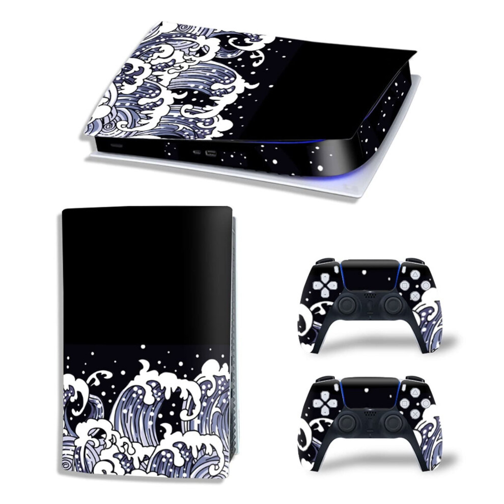 Console Skin Anime For Ps5 Digital Edition For Console And Controllers Vinyl Sticker Durable Scratchresistant 9189345929182