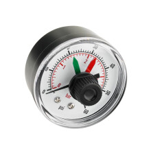 Pressure Gauge For Pool And Spa ECX2712B1, 060 PSI, 1/4 In NPT, Stainless Steel Pool Maintenance