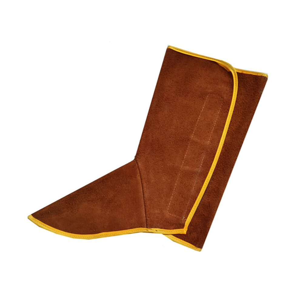 Welding Shoe Protectors Heat And Abrasionresistant Leather For Welders Splash Guard Working Leather Guards 9189345929458