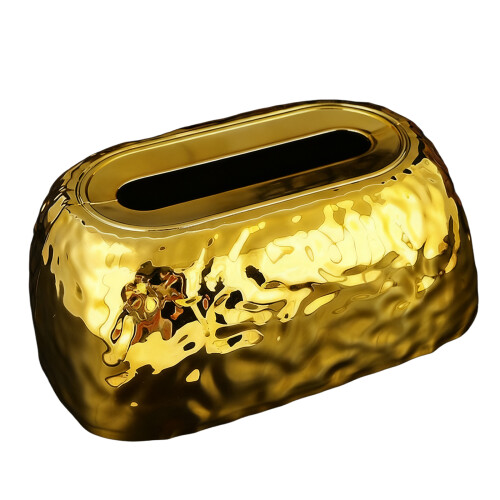 Stylish Acrylic Tissue Box For Modern Home Decors In-Gold