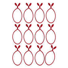 Portable Efficient Ties for Convenient Storage and-Red