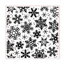 SnowflakTextured Embossing Folder Artistic Textured Templates