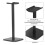 TPU-Headset-Halter Ablagefach Schwarz, Robuste Aluminiumbasis, Universell passend 7