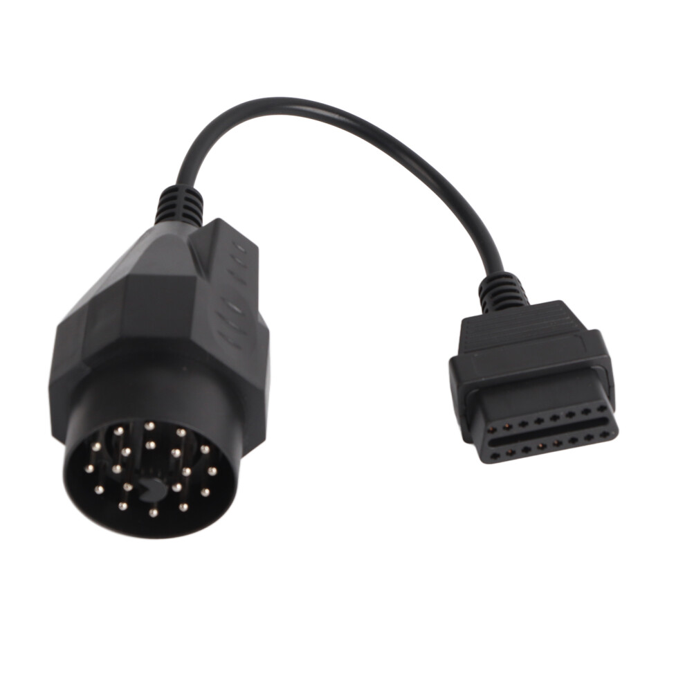 Bmw 20 Pin Obd2 Connector Cable For Vehicle Diagnostics, Obd Adapter 16 To 20 Pin With Flexible Wiring, 20 Pin Bmw Cable For E38 E39 E46 E53 X5 Z3 9190834849744