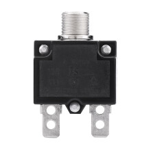 Întrerupător termic cu buton și resetare manuală, cu întrerupere automată, configurație de înaltă densitate, design compact pentru industria