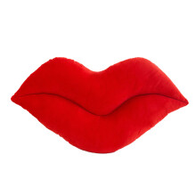 Lip Pillow Plush Cushion, Fashionable Decor For Your Living Space, 30cm Pink Lip-Shaped Pillow, Soft High-Quality Cotton Velvet, Perfect Gift
