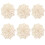 Reusable Table Splendor, Gold Placemats With Coasters For Dining Table Setting, Wipeable Material Perfect For Special Occasions 1