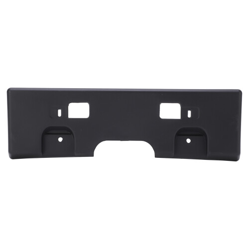 Premium Components Quality Tested For Reliable Performance, Durable Plastic Black Textured Finish Front License Plate Frame Bracket, Front License 2
