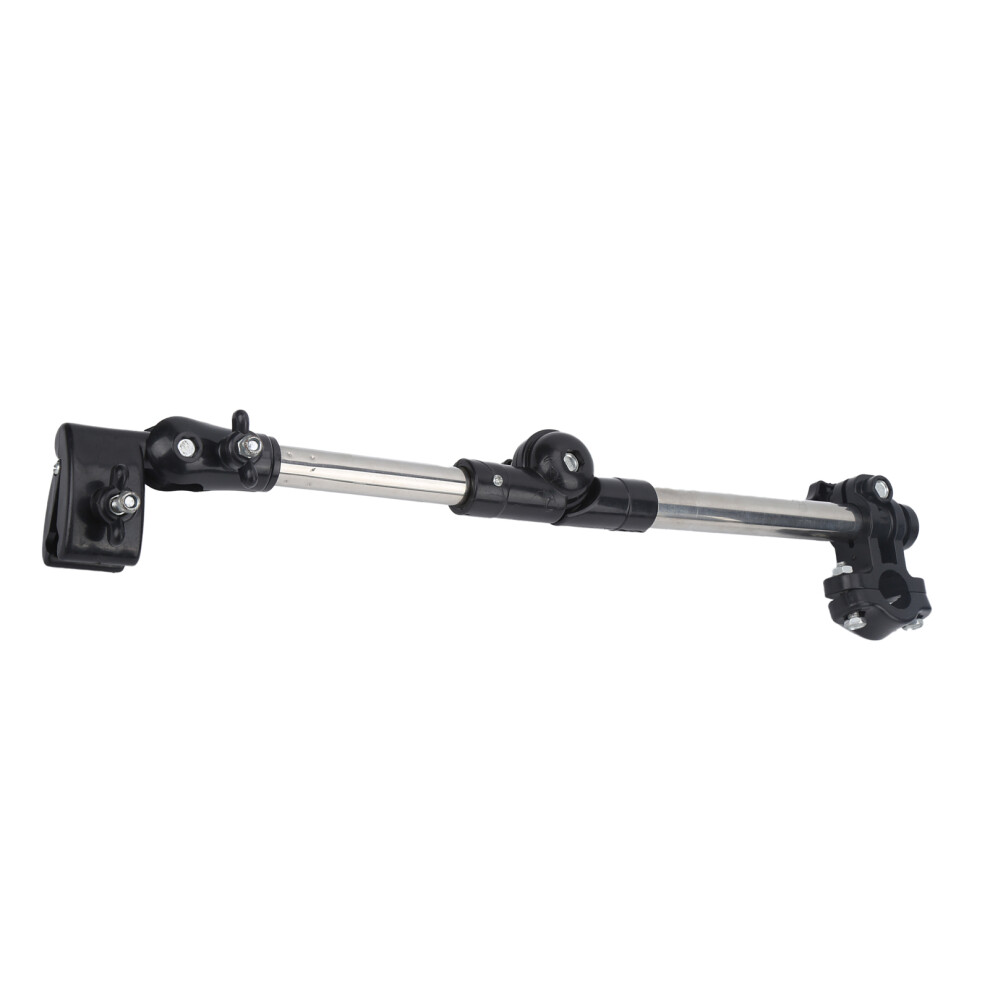 Bicycle Umbrella Holder Stand With Telescopic Adjustment, Universal Fit Umbrella Mount For Wheelchair Stroller Scooter Using High Strength Stable