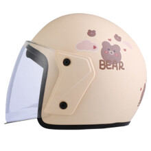 DOT-geprüfter Kinder-Halbhelm für Rollerfahren, Vintage-Design mit Wärmeisolierung und Aufprallschutz, leichter offener Helm mit