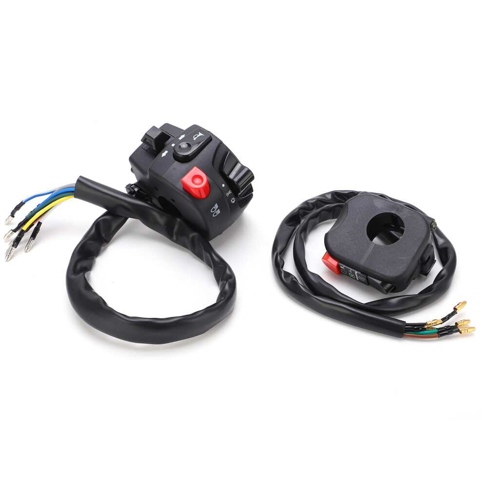 7/8In Motorcycle Handlebar Switch 12V Headlight Fog On/Off Waterproof 8771382416315