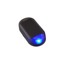 Solar Powered Security Light Anti Theft LED Flashing Dummy Alarm Weather Resistant High Efficiency Long Life Easy To Install Simulated Alarm For Car