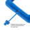 Square Plastic Fish Feeding Ring, 10cm Floating Feeder with Suction 5