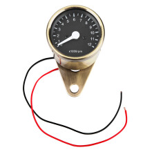 Indicador de combustible para motocicleta, velocímetro, ajuste universal, fácil de instalar, tacómetro, construcción de acero inoxidable,