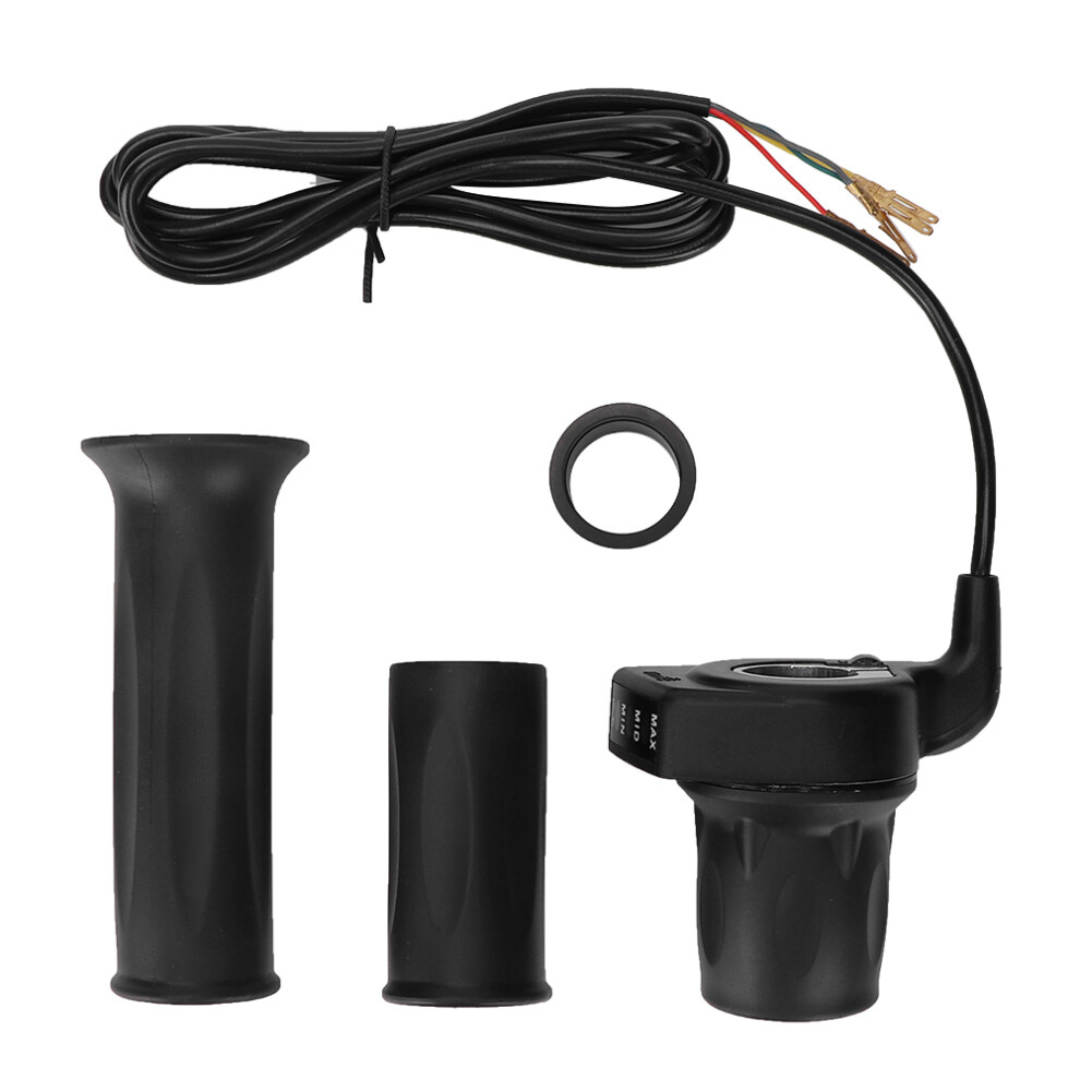 Folding Electric Bikes Twist Throttle Ebike Battery Indicator Half Twist Handlebar Throttle Clamp E-Bike Throttle Grip Mini Electric Bikes Folding 9190834419091