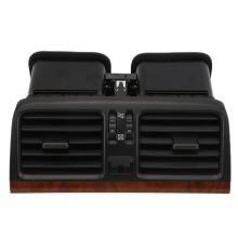Harmonieuze visuele effect AC-stopcontactpaneel voor upgrade van het dashboardventilatierooster, verstelbare windrichting, naadloze integratie,