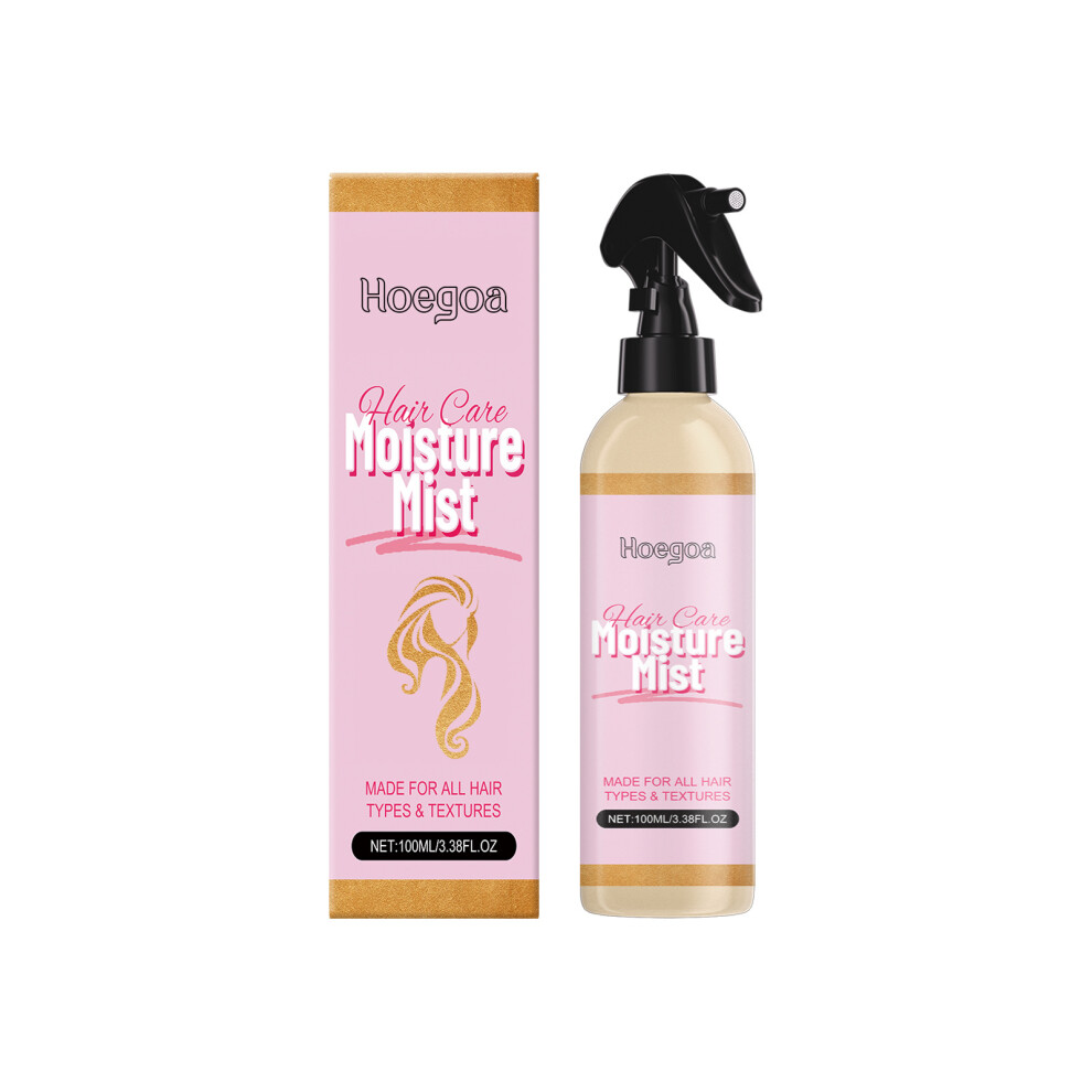 (100ml) No-wash and smooth spray Moisturizing hair to add luster and lightweight hair care spray