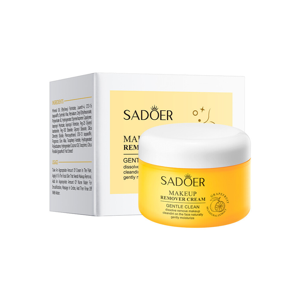 (80g) Gentle Makeup Remover Balm 80g SADOER Deep Cleansing Makeup Remover Balm