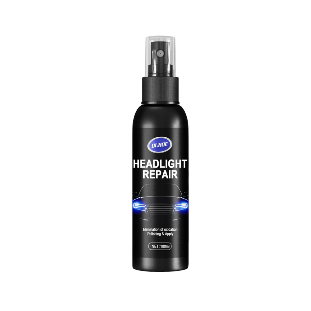 (100Ml) Headlight Maintenance Spray Car Lampshade Scratch Polishing Car Headlight Repair And Renovation Care Spray 6900054961668
