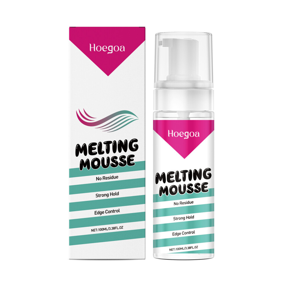 (100ml) Wig Styling Glue Mousse Gentle Formula Wigs Moisturizing and Styling Long-lasting Styling Care