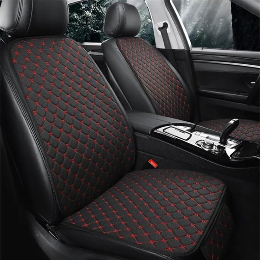 Car Seat Cover Vw Golf 58 Gte Gti Gtd Variant, Breathable Antislip Seat Protector, Backrest Protector, Line Black/Red 9426802235395
