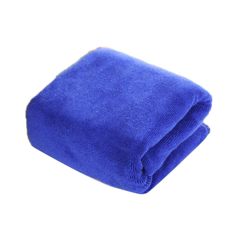 Microfiber Cleaning Cloth For Car Exterior Car Care Ultra Absorbent Towel Weave All Purpose Cloth 12X12 Dusting Rag Blue 9412369972521