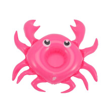 Inflatable drink holder, float holder, drink pool, inflatable drink rack, inflatable cup holder, PVC pink