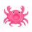 Inflatable drink holder, float holder, drink pool, inflatable drink rack, inflatable cup holder, PVC pink 1