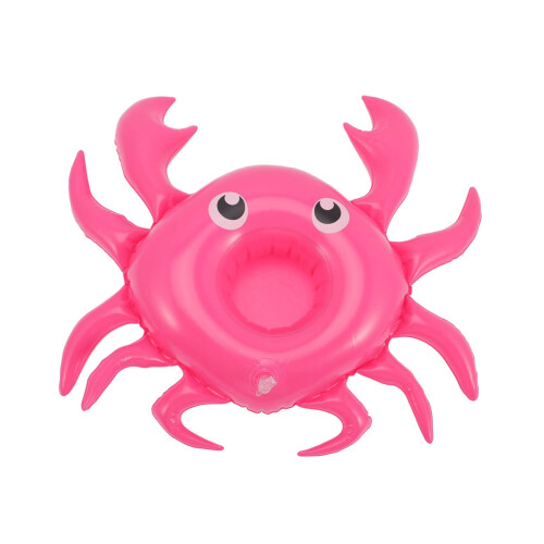 Inflatable drink holder, float holder, drink pool, inflatable drink rack, inflatable cup holder, PVC pink
