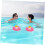 Inflatable drink holder, float holder, drink pool, inflatable drink rack, inflatable cup holder, PVC pink 5