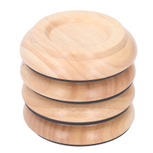 Piano Bodenpolster 4er Pack Anti-Vibrations- und Rutschfestes Schutzpolster log Farbe