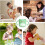 Kids Toothbrush Cup, Dinosaur Toothbrush Cup, Double Handle, Green 1Pack 2
