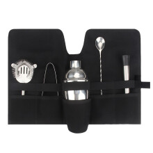 Tragetasche für Cocktail-Sets aus Segeltuch,