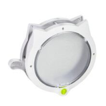 Cat Door For Interior And Exterior Doors Plastic Automatic Cat Flap With Magnetic 4 Locking Modes White