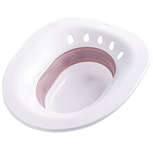 Sitting Bathtub, Foldable Seat Bath for Toilet Seat, Portable Seat Bathtub Toilet Seat Sink for Postpartum Care, Steam Seat Bidet for Vaginal Care