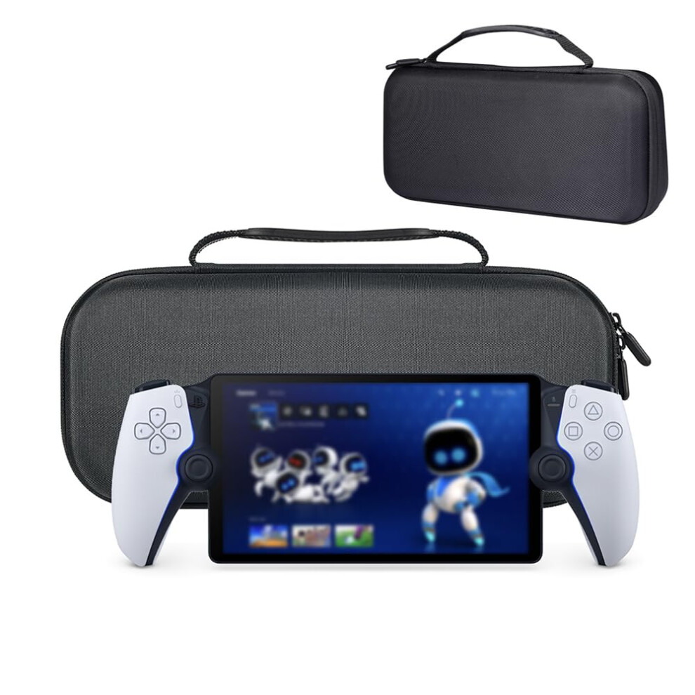 Shockproof Hard Protective Case For Sony Playstation Portal, Handheld Carrying Bag, Travelfriendly Storage Case For Sony Playstation Portal, Black
