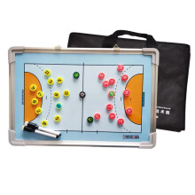 Magnetic Coaching Board 2 Sided Dry Erase Clipboards For Ice Hockey Handball Water Polo Badminton Volleyball 45x30x2 Cm