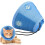 Waterproof Cat Collar Protective ECollar for PostSurgery and Wounds, Soft, Blue, Size S 1