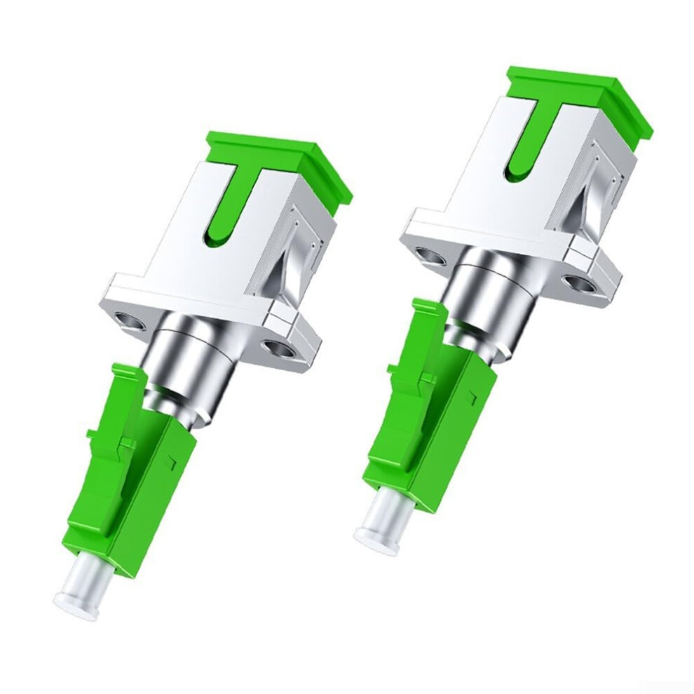 Sc/Apc To Lc/Apc Fiber Optic Adapter, Indoor Outdoor Networking, Low Signal Loss, Compact Lightweight, 2Pack 9426802235692