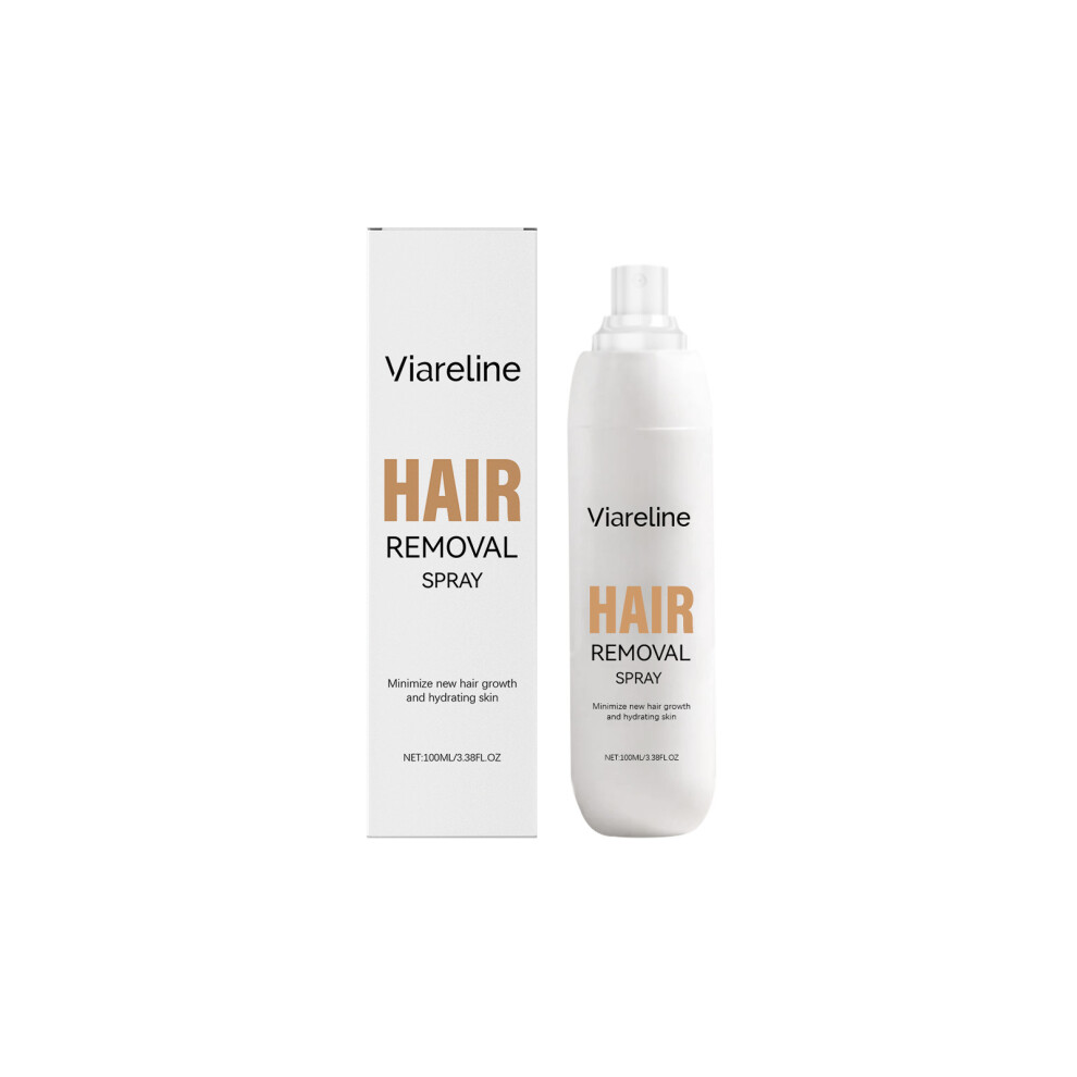 (100ml) VIARELINE body hair removal spray body hair portable refreshing summer skin care gentle and non-irritating