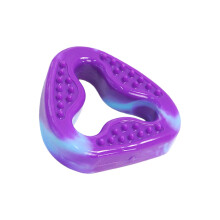 Adjustable Snacks Dispensing Chew Ball Toy For Dog-triangle