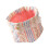 Household Foldable Quilted Bin Space Saving-rosette flowers 1