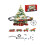 Hanging Christmas Train Set – Under-Tree Toy Train with Fog,-2 1