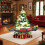 Hanging Christmas Train Set – Under-Tree Toy Train with Fog,-1 2