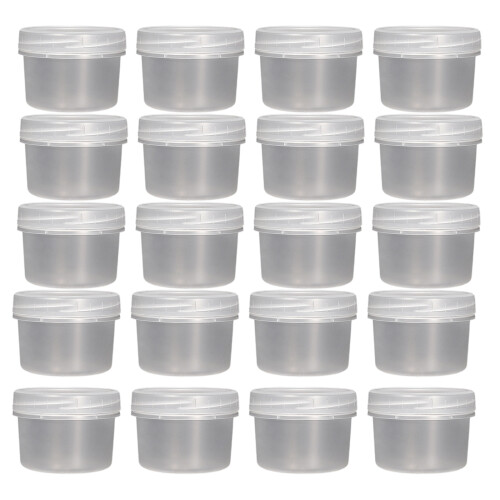 Leakproof Microwaveable Snacks Cups-Transparent cover 120ml