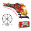 Hanging Christmas Train Set – Under-Tree Toy Train with Fog,-1 4