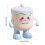 Miniature Desktop Storage Bucket With LidOrganizer For-Blue 6