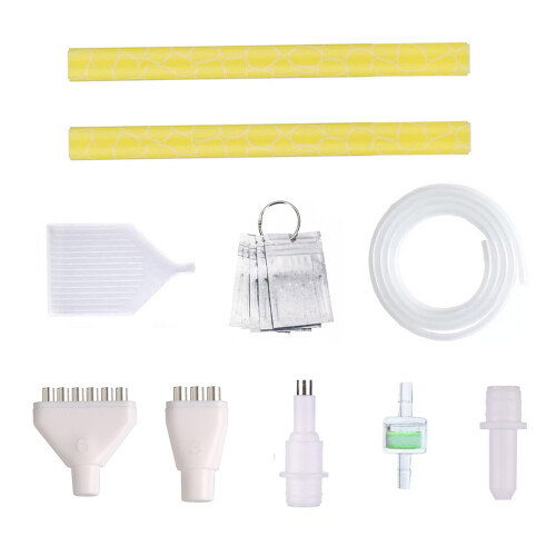 Ergonomisches Perlenapplikator-Set mit mehreren Spitzen,-Gelb