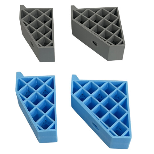 Vertical Snowboard Storage Rack Polylactic Acid-S Blue 1