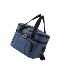 Sac de stockage des aliments, matériaux Oxfords-Bleu marine